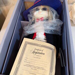 NIB Margaret Keane Big Eye Children Collector's Doll 1983 Bonnie #233